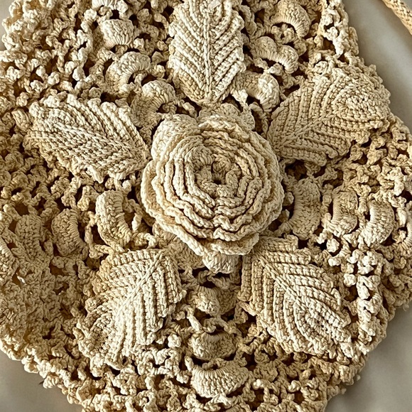 Crocheted Unlined Handbag - Picture 2 of 5